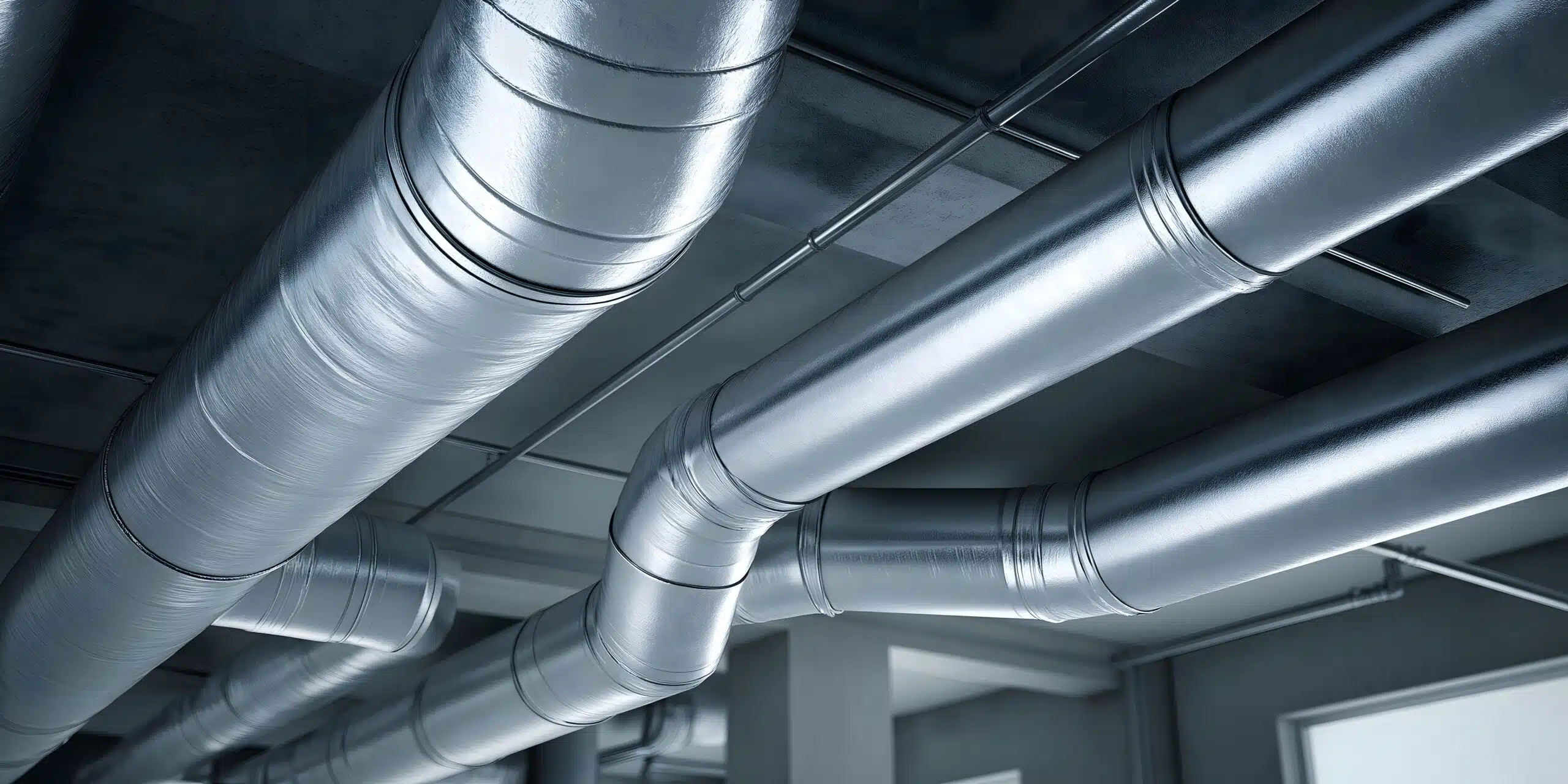 Metal ventilation ducts