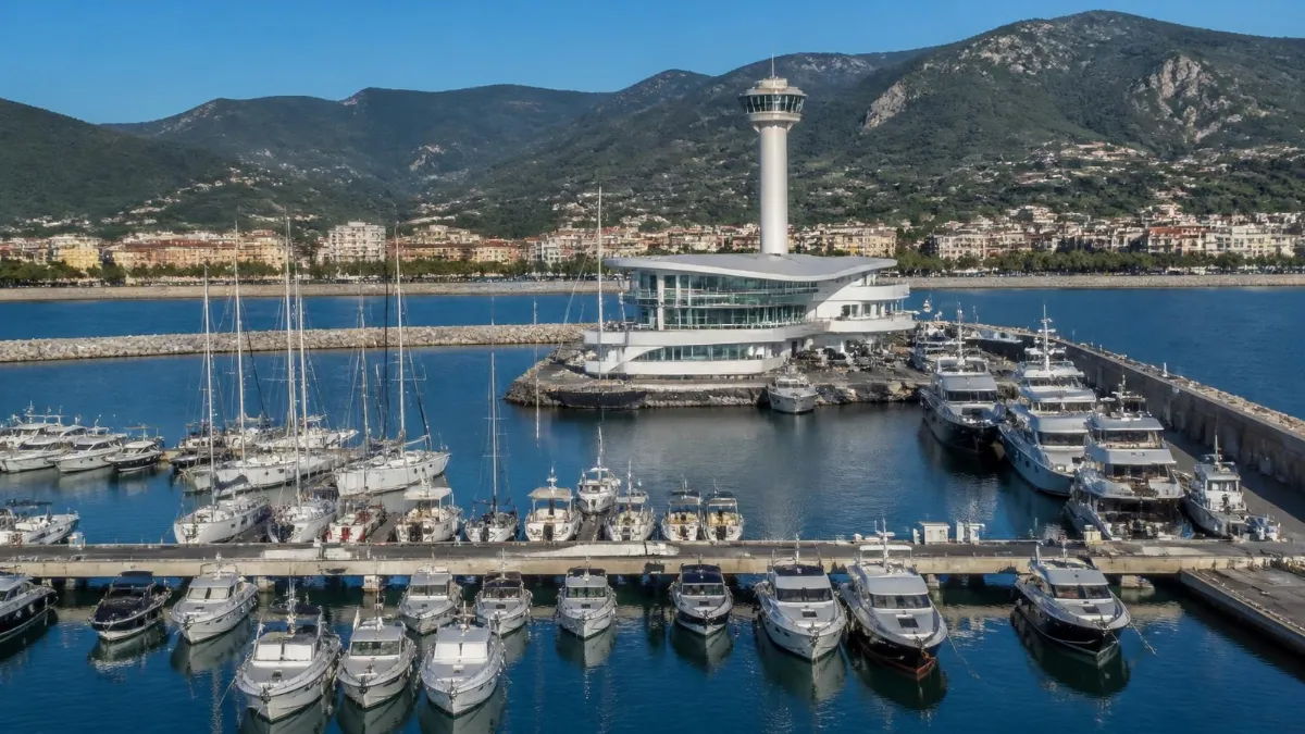 Yacht marina in Loano